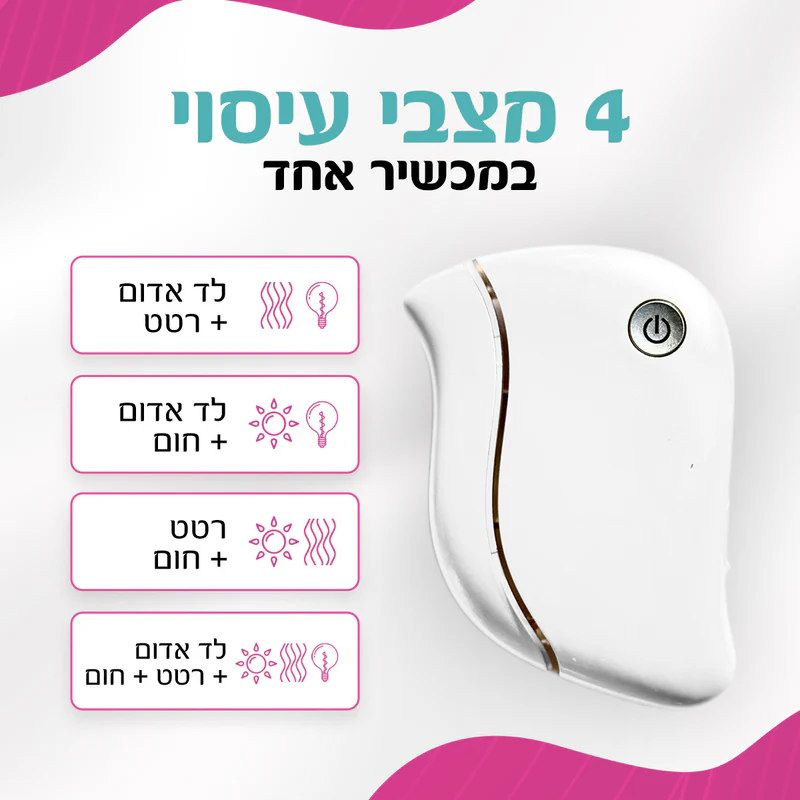 אבן גואשה חשמלית GLOW UP – תמונה 2