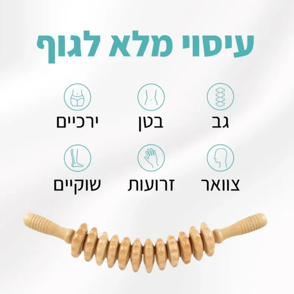 ⁦רולר פיט - טיפול בצלוליט וניקוז לימפטי לגוף⁩ – תמונה ⁦2⁩